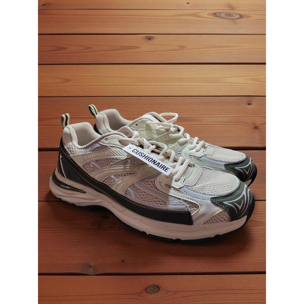CUSHIONAIRE Sonic Casual men's Walking Sneakers, Comfortable Lace-Up size 12 - Picture 4 of 6